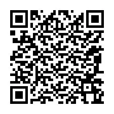 QR-koodi puhelinnumerolle +12087264744