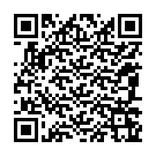 QR-код для номера телефона +12087265600