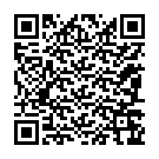 QR Code สำหรับหมายเลขโทรศัพท์ +12087266931