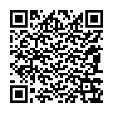 QR Code สำหรับหมายเลขโทรศัพท์ +12087267460