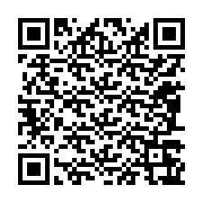 QR-Code für Telefonnummer +12087267866