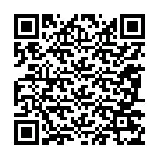 QR kód a telefonszámhoz +12087275372