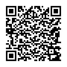 Código QR para número de teléfono +12087283495