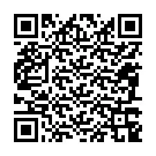 QR Code สำหรับหมายเลขโทรศัพท์ +12087349813