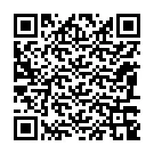 QR-код для номера телефона +12087349815