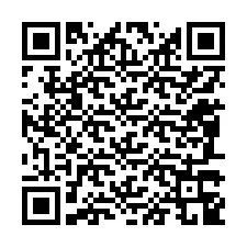 Código QR para número de teléfono +12087349816