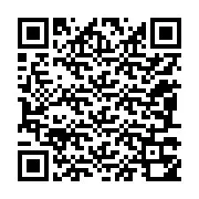 QR Code สำหรับหมายเลขโทรศัพท์ +12087350034