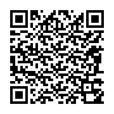 Kode QR untuk nomor Telepon +12087350052