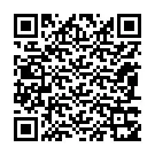 Código QR para número de teléfono +12087351495