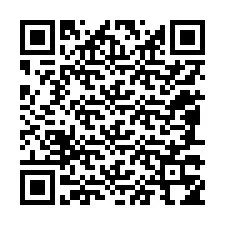 Kode QR untuk nomor Telepon +12087354188