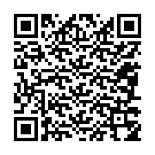 QR-koodi puhelinnumerolle +12087354233