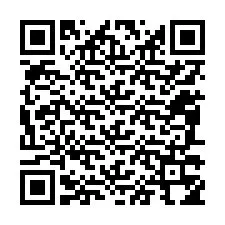 Kod QR dla numeru telefonu +12087354243