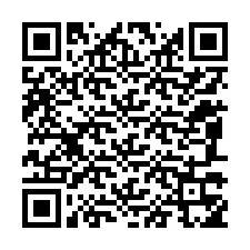 QR код за телефонен номер +12087355004