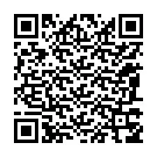 Kode QR untuk nomor Telepon +12087356054