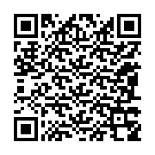 QR Code สำหรับหมายเลขโทรศัพท์ +12087358474