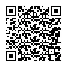 Codice QR per il numero di telefono +12087358475