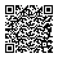 QR-code voor telefoonnummer +12087358622