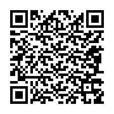 電話番号のQRコード +12087359936