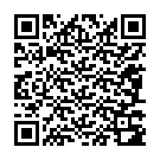 QR-koodi puhelinnumerolle +12087382132