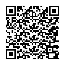 Código QR para número de teléfono +12087390096