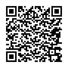 Código QR para número de teléfono +12087395897