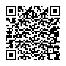 QR код за телефонен номер +12087398463