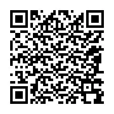 QR Code สำหรับหมายเลขโทรศัพท์ +12087398668