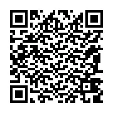 Codice QR per il numero di telefono +12087409961