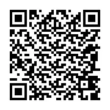 QR код за телефонен номер +12087409964