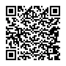 Kode QR untuk nomor Telepon +12087409967