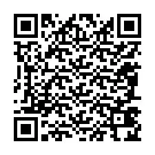 Kod QR dla numeru telefonu +12087424186