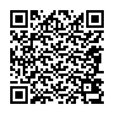 Código QR para número de telefone +12087437666