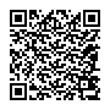 QR-koodi puhelinnumerolle +12087437669