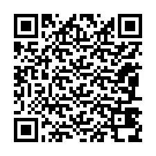 QR Code pour le numéro de téléphone +12087438835