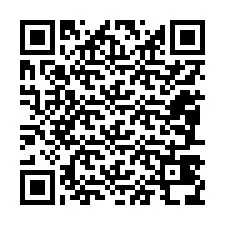 QR Code สำหรับหมายเลขโทรศัพท์ +12087438837