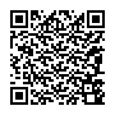 QR kód a telefonszámhoz +12087540520