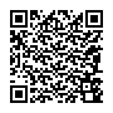 QR-Code für Telefonnummer +12087540524