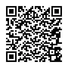 Código QR para número de telefone +12087542807