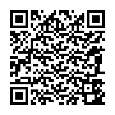 QR-koodi puhelinnumerolle +12087542810