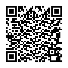 QR код за телефонен номер +12087580220