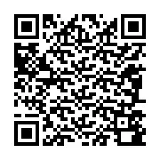 電話番号のQRコード +12087580232