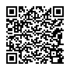 QR-Code für Telefonnummer +12087580625