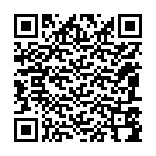 Kode QR untuk nomor Telepon +12087594011