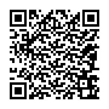 Código QR para número de telefone +12087662529