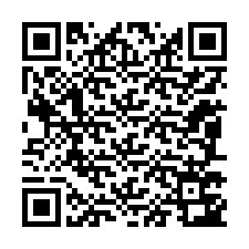 QR-code voor telefoonnummer +12087743625