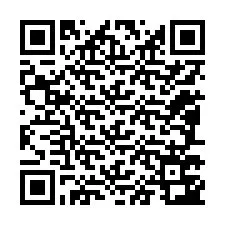 Codice QR per il numero di telefono +12087743629