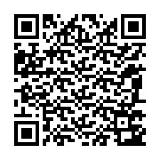 QR-code voor telefoonnummer +12087743640