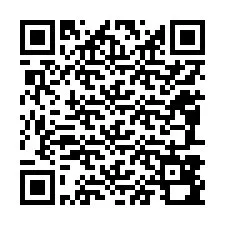 QR-koodi puhelinnumerolle +12087890402