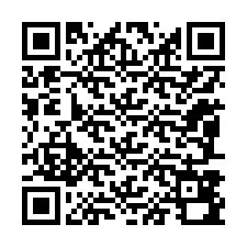 QR-koodi puhelinnumerolle +12087890425