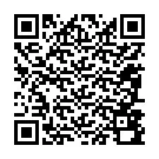 Código QR para número de telefone +12087890763